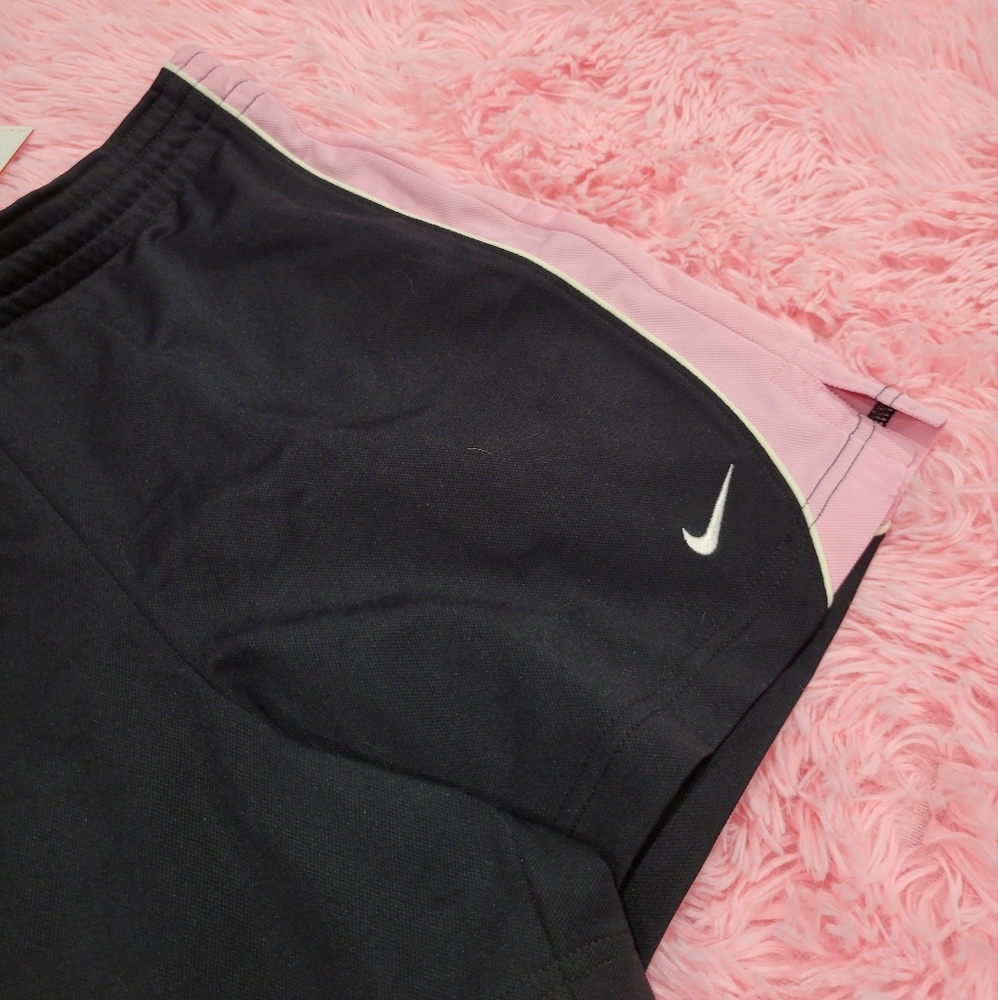 NWT Nike Black and Pink Shorts, Size S - Picture 2 of 5